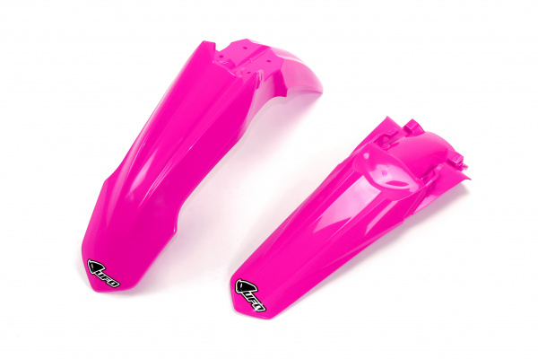 Fenders Kit neon pink for Honda CRF 250 R (2014-17) - CRF 450 R (2013-16)